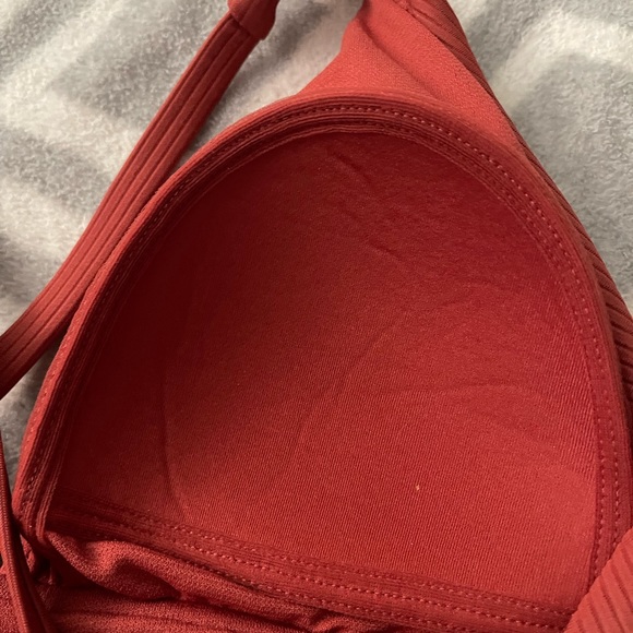 NWT Time & Tru Ribbed Bikini Top - Picture 3 of 4